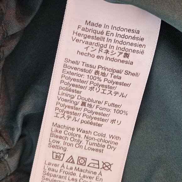 J. Crew Floral Boho Pink Green Print Skirt Large Tired Ruffle Knee Length Flowy - Picture 5 of 9